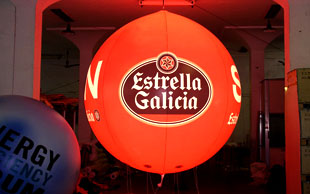 Globos gigantes de helio - Zeppelin Santiago